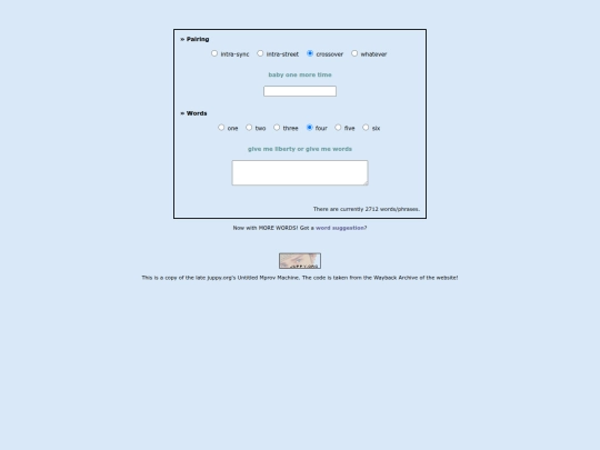 mprov screenshot