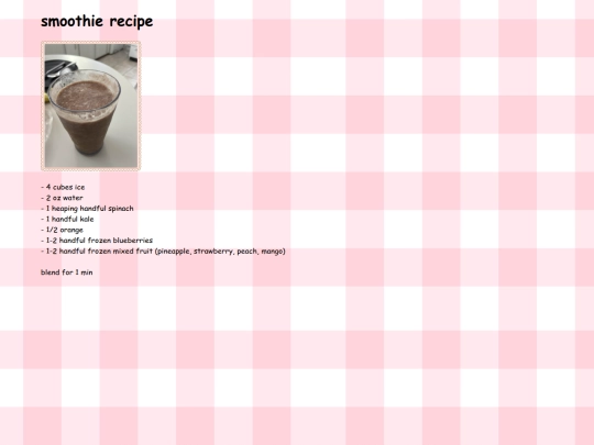 smoothie screenshot