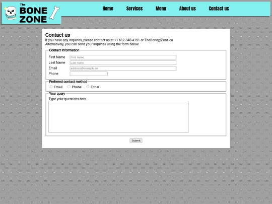 contactus screenshot