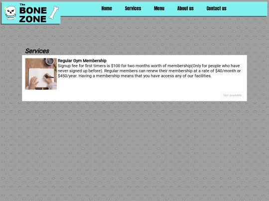 service screenshot
