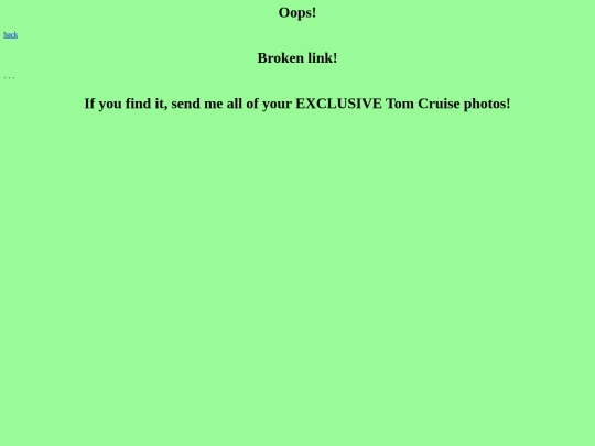 oopsie screenshot