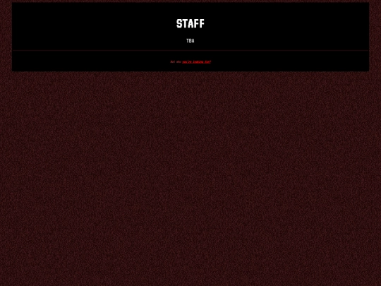 staff screenshot