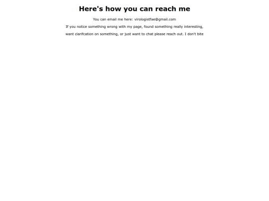 Contact screenshot