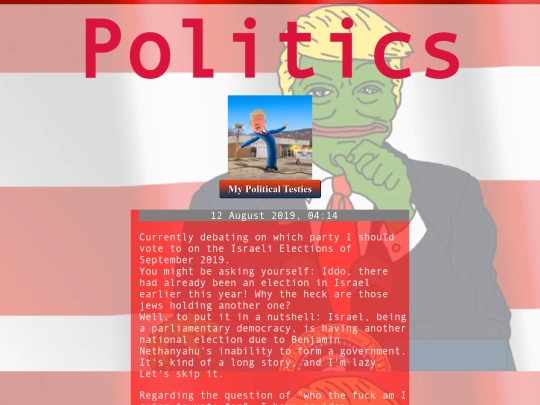 politics screenshot