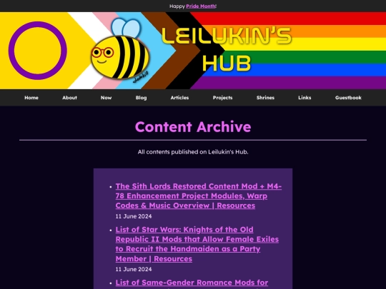 archive screenshot
