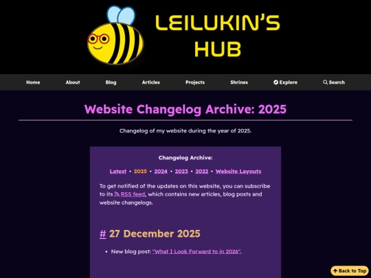 changelogs/2025 screenshot
