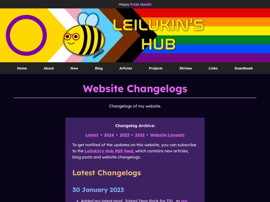 changelogs/page/5 screenshot