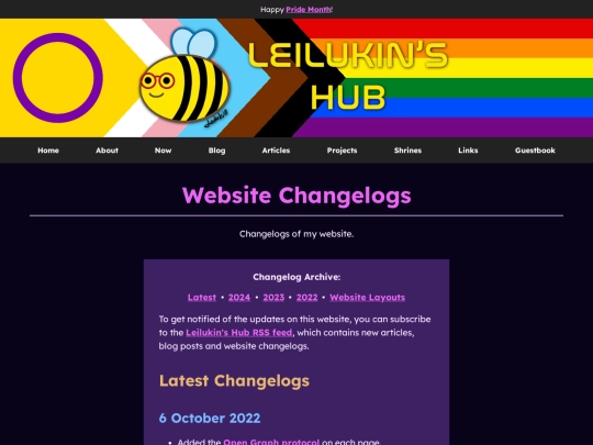 changelogs/page/6 screenshot