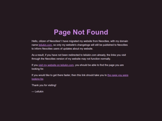 not_found screenshot