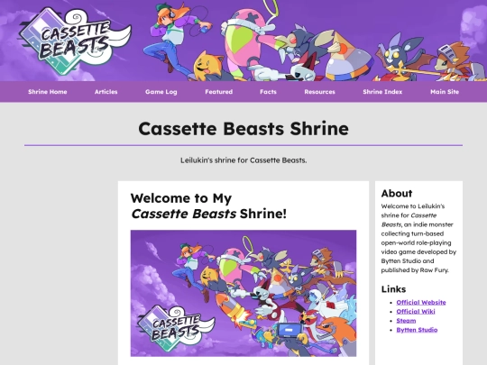 shrines/cassettebeasts screenshot
