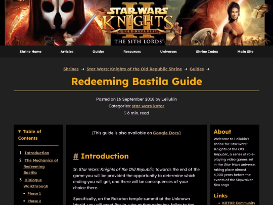shrines/starwarskotor/guides/kotor-redeeming-bastila-guide screenshot