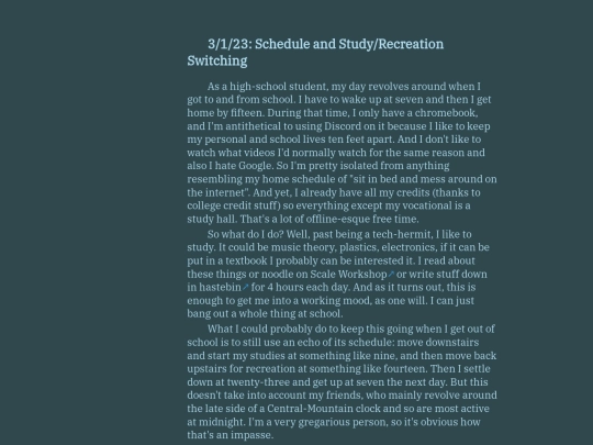 blog screenshot