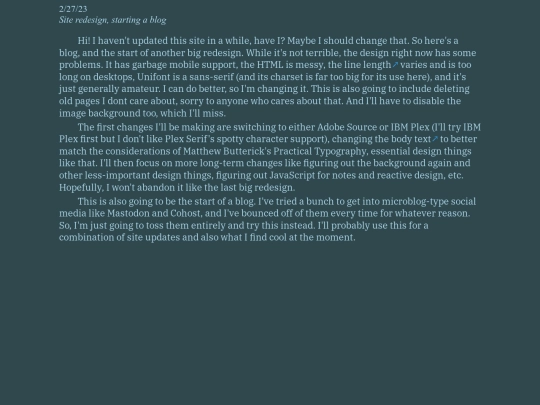 blogtest screenshot