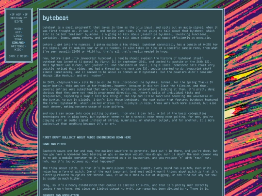 bytebeat screenshot
