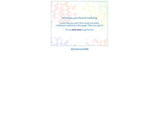 not_found screenshot
