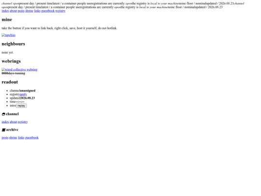 media/links screenshot