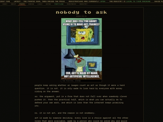 posts/nobody-to-ask screenshot