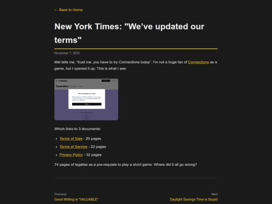 2023/11/new-york-times-weve-updated-our-terms screenshot