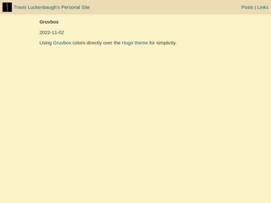 links/gruvbox screenshot