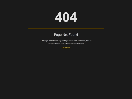 not_found screenshot