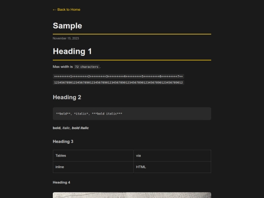 sample screenshot