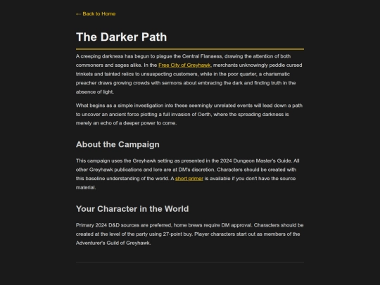 tdp/the-darker-path screenshot