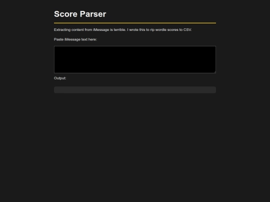 tools/score-parser screenshot