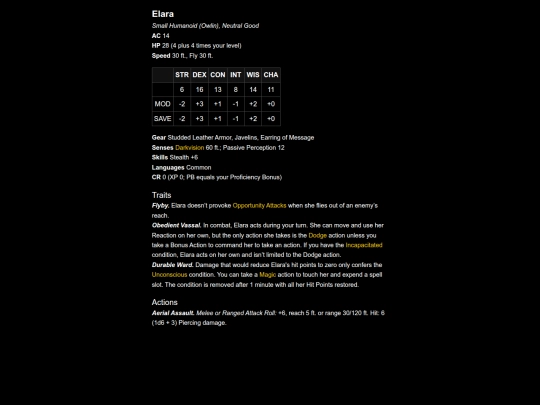 w/elara-owlin-companion screenshot