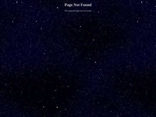 not_found screenshot