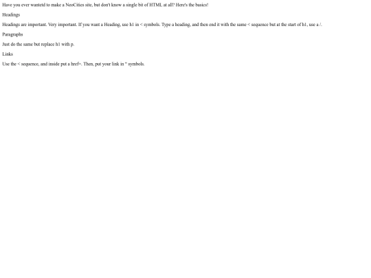 HTML4U screenshot