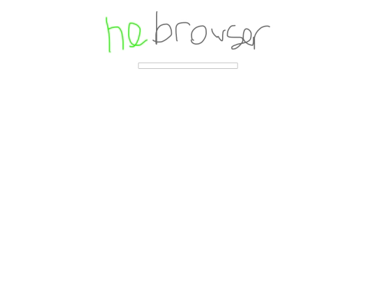 HeBrowser/NewTab screenshot