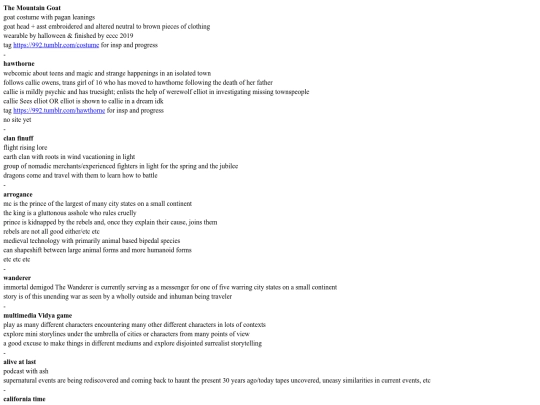 projects screenshot