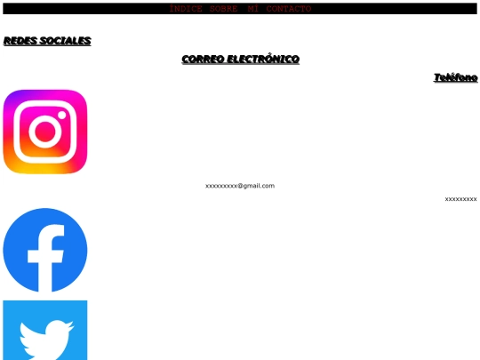 sin css/_contacto screenshot
