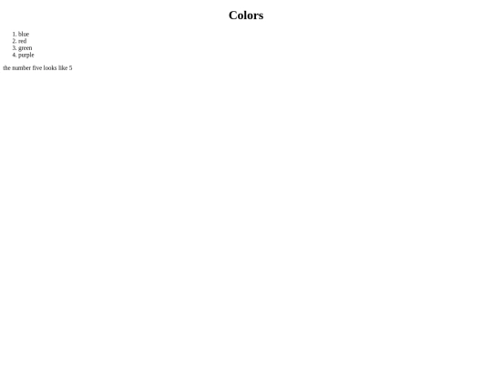 test screenshot