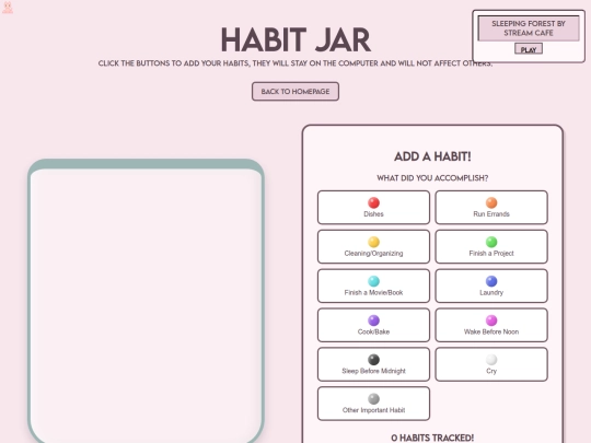HabitTracker screenshot
