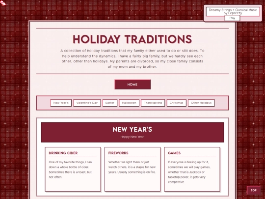 HolidayTraditions screenshot