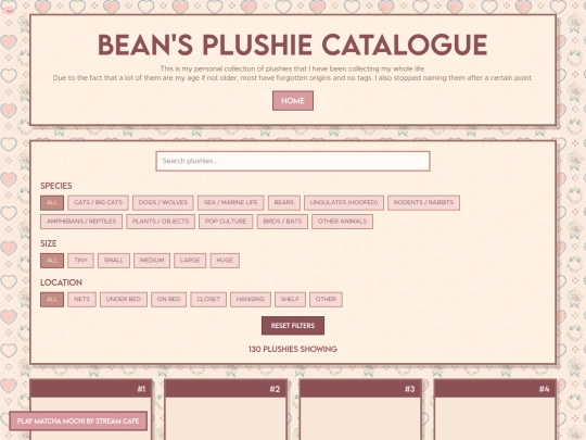 PlushieCatelogue screenshot