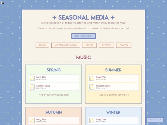 SeasonalMedia screenshot