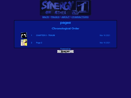 rarebit/archive screenshot