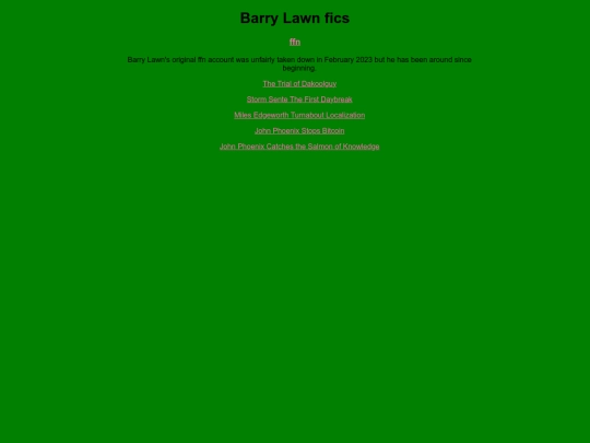 writtenworks/barrylawn screenshot