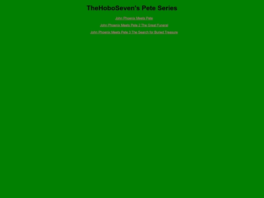 writtenworks/hobo7/pete screenshot