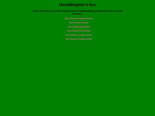 writtenworks/iamawrighter screenshot
