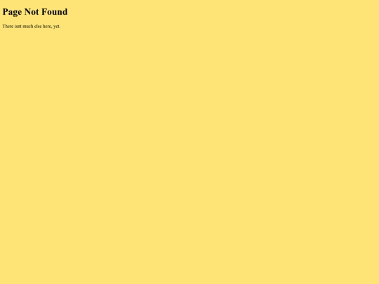 not_found screenshot