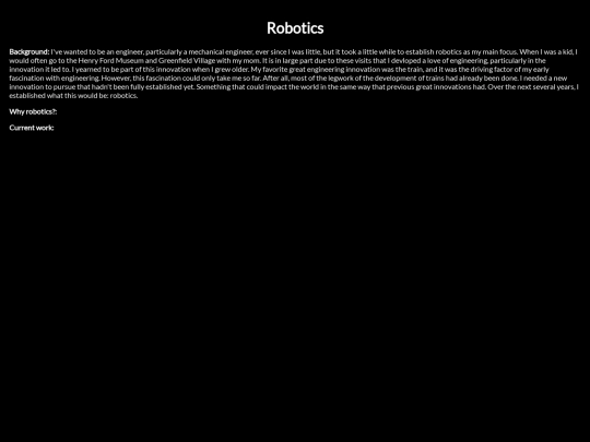 robotics screenshot