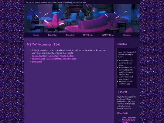 nsfwlinks screenshot