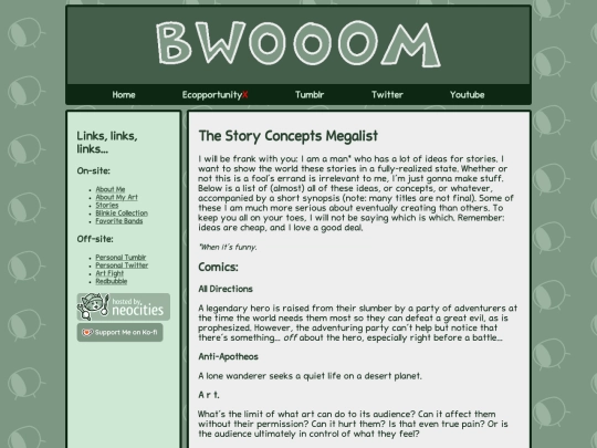 stories screenshot