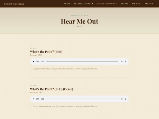 hear-me-out-demos screenshot