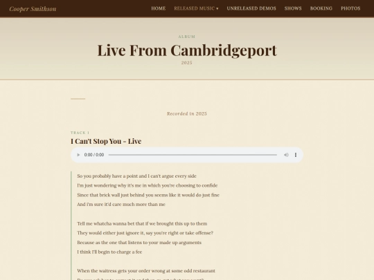 live-from-cambridgeport screenshot
