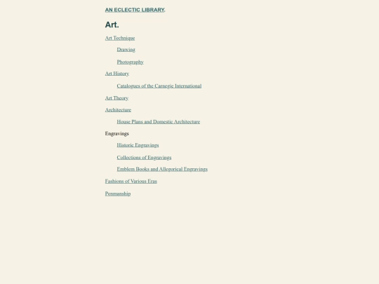 Art-index screenshot