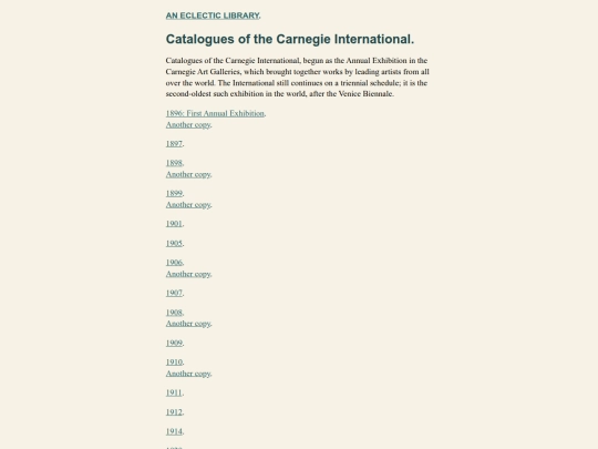 Carnegie-International screenshot